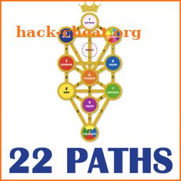 22 Paths on the Tree of Life (Kabbalah and Tarot) icon