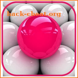 3D Pink balls wallpaper theme icon