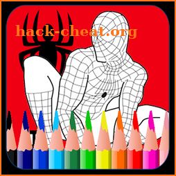 Coloring Spider-man : spiderMan games free icon