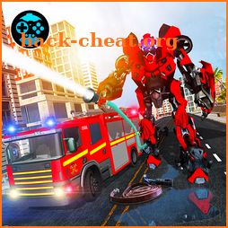 Firefighter Real Robot Rescue Firetruck Simulator icon