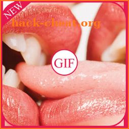Lip Kiss Gif and Animated Images icon