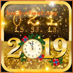 New Year 2019 Launcher--Analog Clock Countdown icon