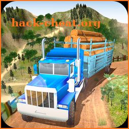 Offroad Wood Transport Truck Driver 2018 icon