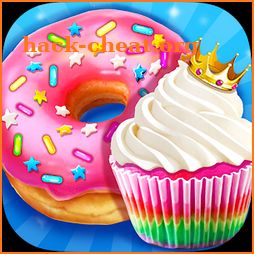 Rainbow Princess Bakery - Make Cupcake & Donut icon