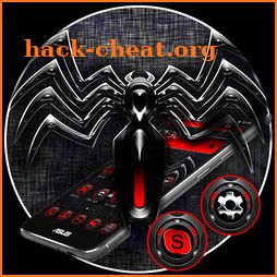 Red Black Spider Theme icon