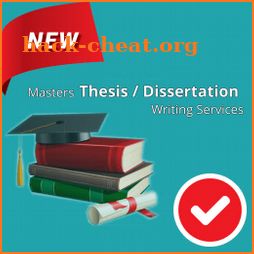 Thesis & Dissertation writing service icon