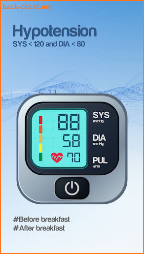Blood Pressure App - Tracker screenshot