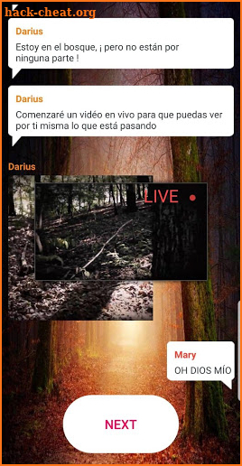 Horror and Spooky Stories - Chat Stories ES screenshot
