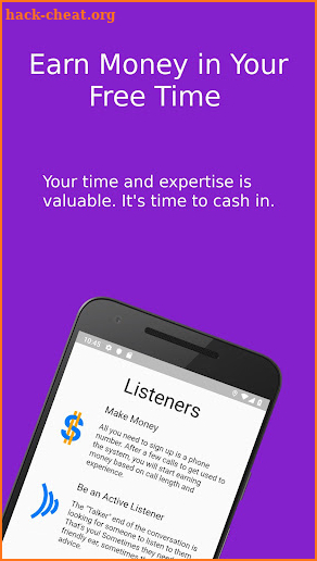 Listeners: Get Paid to Listen screenshot