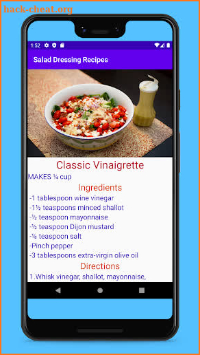 Salad Dressing Recipes screenshot