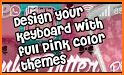 Pink Glow Keyboard Theme related image