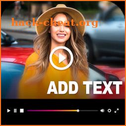 Add Text to Video - Write Text on Video icon