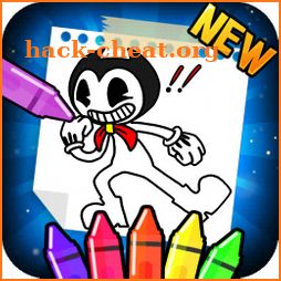 coloring benddy game icon