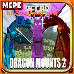 Dragon Craft Mounts 2 Mod for Minecraft PE icon