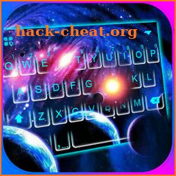 Galaxy 3D Parallax Keyboard Background icon