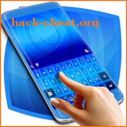 Gradient Blue Keyboard icon
