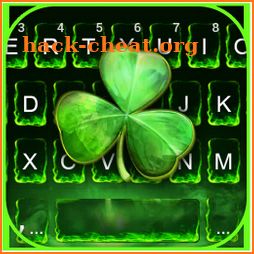 Green Clover Keyboard Theme icon