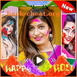 Holi Video Maker with Music - Happy Holi icon