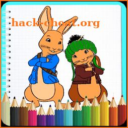 How To Color Peter Rabbit Cartoon Movie 2018 icon