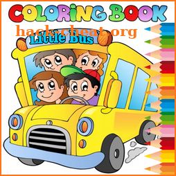 Little Bus Coloring icon