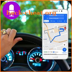Maps Traffic Route & Navigation HUD icon