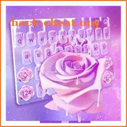 Moonlight Sweet Rose Keyboard Theme icon