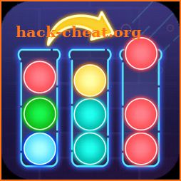 Neon Ball Sort - Bubble Color Sort puzzle Games icon