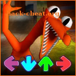Orange Rainbow Friends FNF Mod icon