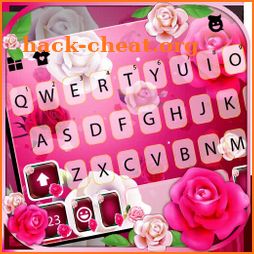 Pink Roses 1 Keyboard Background icon