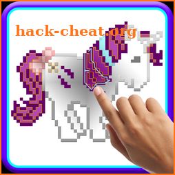 Pixel Art - Unicorn Coloring by Number icon