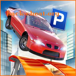Roof Jumping Car Parking Games icon