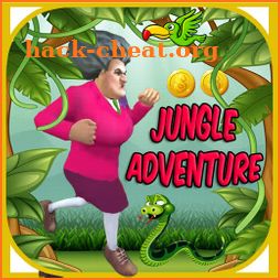 Scary Teacher Adventure : Jungle World Run icon