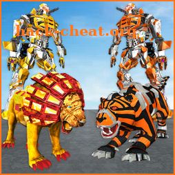 Ultimate Robot Lion Vs Tiger Robot Transform icon