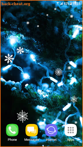 Animated Christmas Live Wallpaper screenshot
