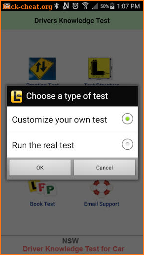 Car Driver Knowledge Test DKT screenshot