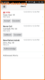 CareAware Connect Messenger Shared screenshot