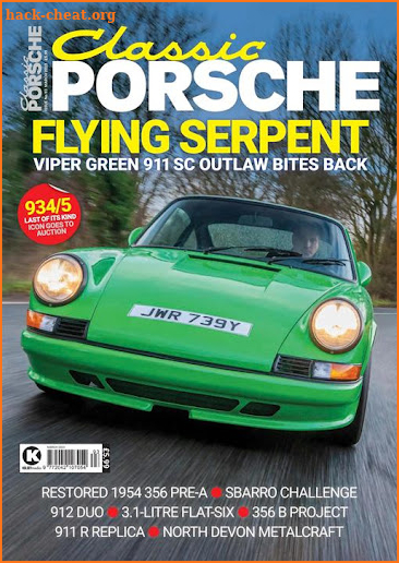 Classic Porsche Magazine screenshot