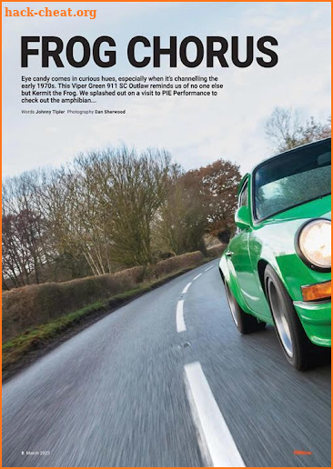 Classic Porsche Magazine screenshot