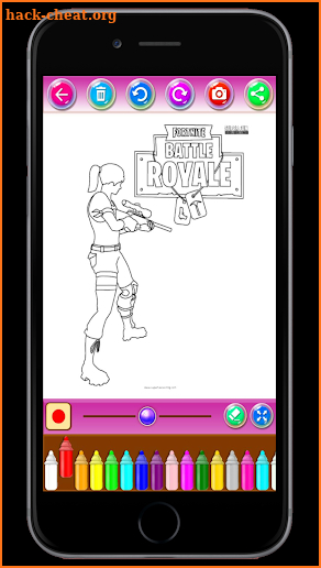 Coloring Book for Fortnite Battle Royale screenshot