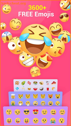 Facemoji Keyboard Lite: GIF, Emoji, DIY Theme screenshot