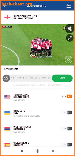 Live Football TV Streaming HD screenshot
