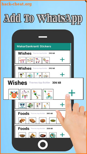 Makar Sankranti Sticker : Kites WAStickerApps screenshot