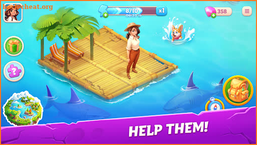 Merge Adventure: Travel Games screenshot