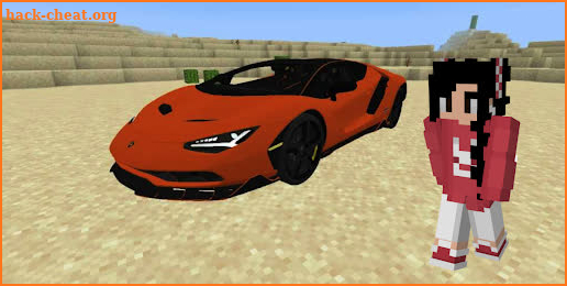 Mod for Minecraft Lamborghini screenshot