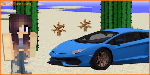 Mod for Minecraft Lamborghini screenshot