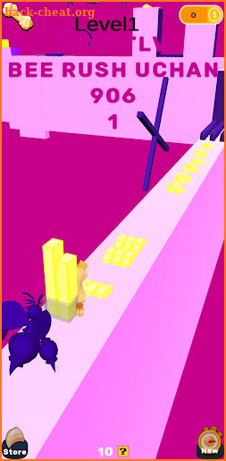 Running Bee Rush Runner Games screenshot
