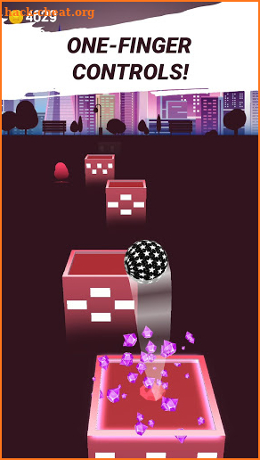 Urban Hop-Kpop Hip-Hop Super Balls Jumping Game screenshot
