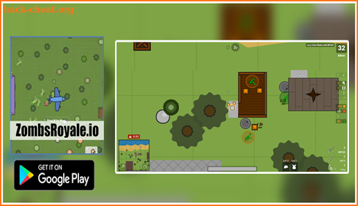 ZombsRoyale.io Game strategy screenshot