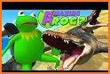 Frog battle amazing vs shark :FINDS HIDDEN DOOR related image