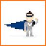 Color by number Superhero pixel art related image
